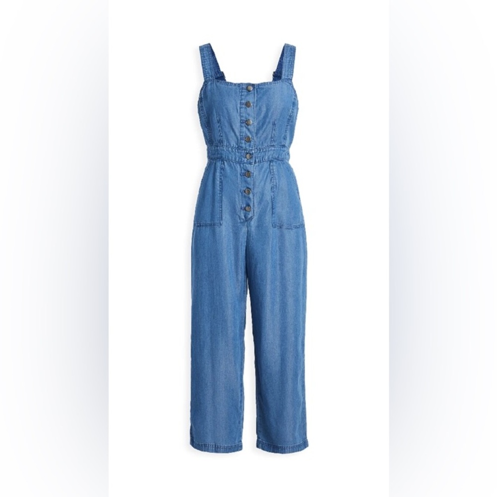BB Dakota Head Over Heals Jumpsuit | Size 8 | Blue